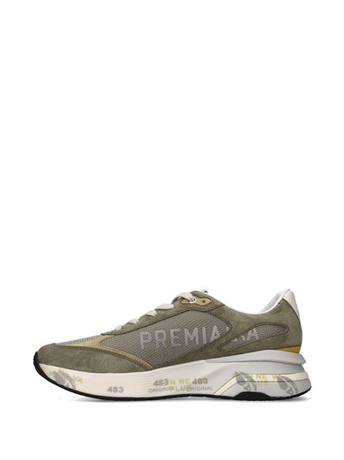 Sneakers uomo Premiata Prime running verde militare PREMIATA Prime | MOE_RUN_U8300